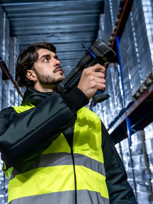 Scanning in cold warehouse