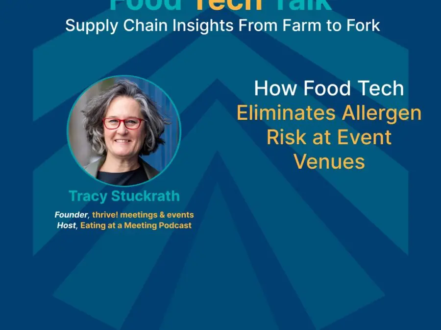 Episode card featuring Tracy Stuckrath on the Food Tech Talk Podcast