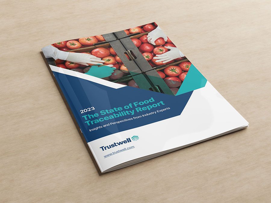Cover of Trustwell State of Food Traceability report