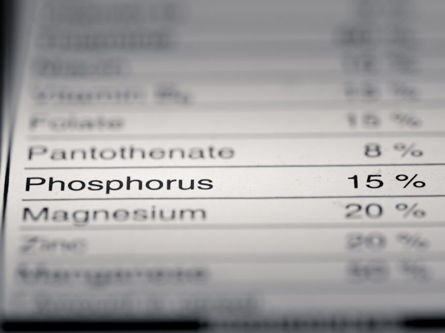 Shallow depth of Field image of Nutrition Facts