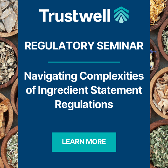 Ingredient Regulatory Seminar